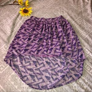 Converse High Low Skirt